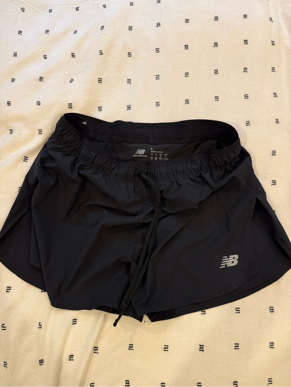 New Balance men’s Black Athletic Running Shorts